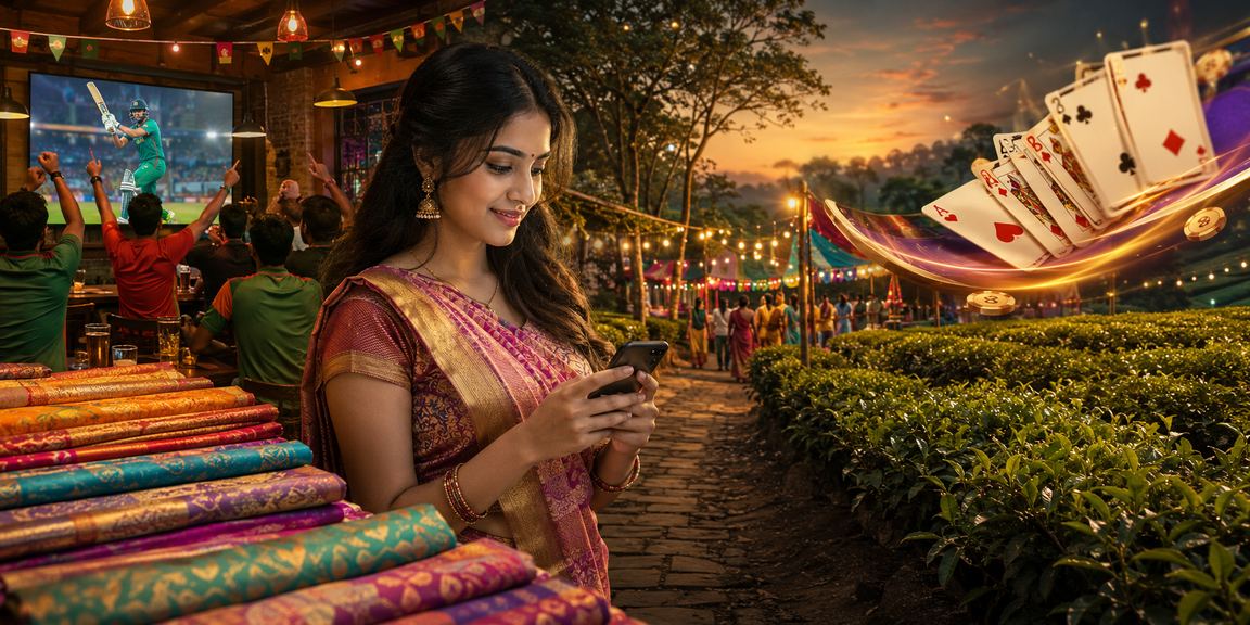 রাজশাহীর ক্রিকেট বেটিং এবং চা বাগানের প্রাকৃতিক দৃশ্য